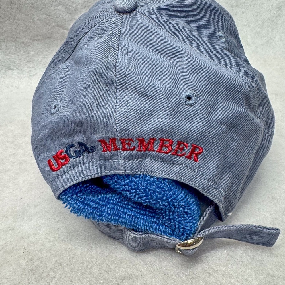 Pebble Beach U.S. Open Hat Cap Strap Back USGA Golf Member 2010 Tournament Mens - Picture 4 of 6
